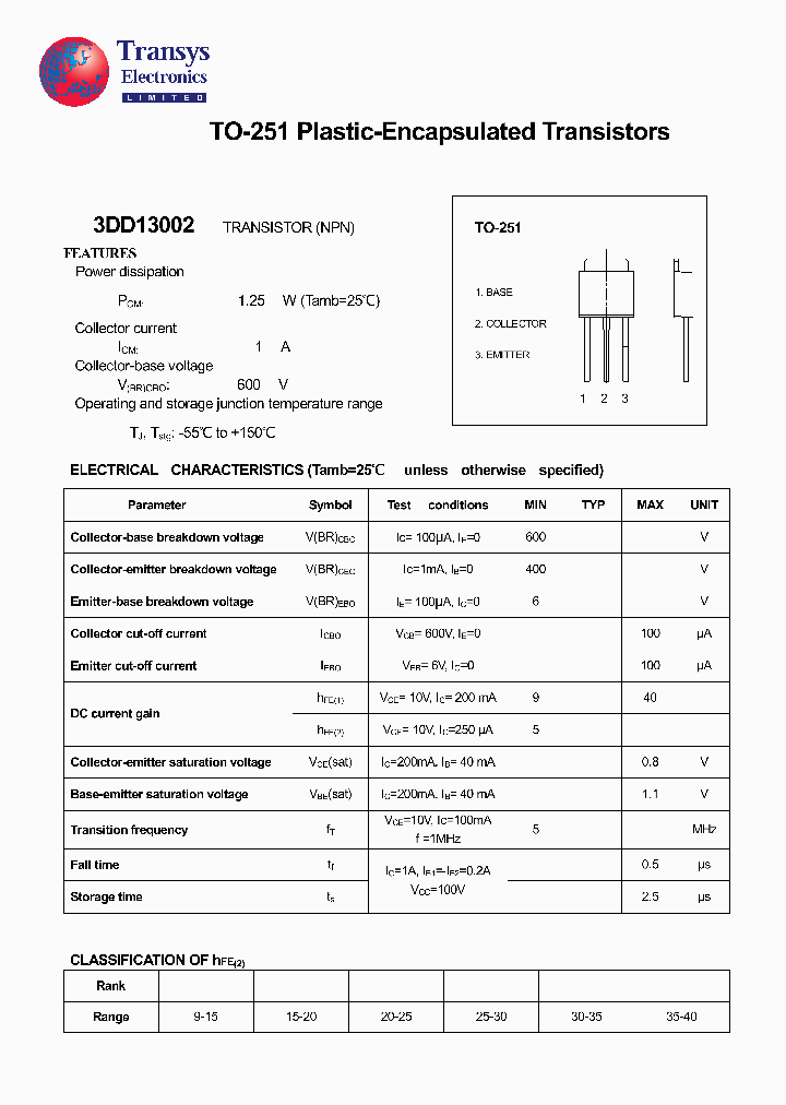 3DD13002_4110354.PDF Datasheet