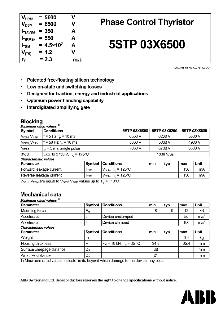 5STP03X5800_4150039.PDF Datasheet