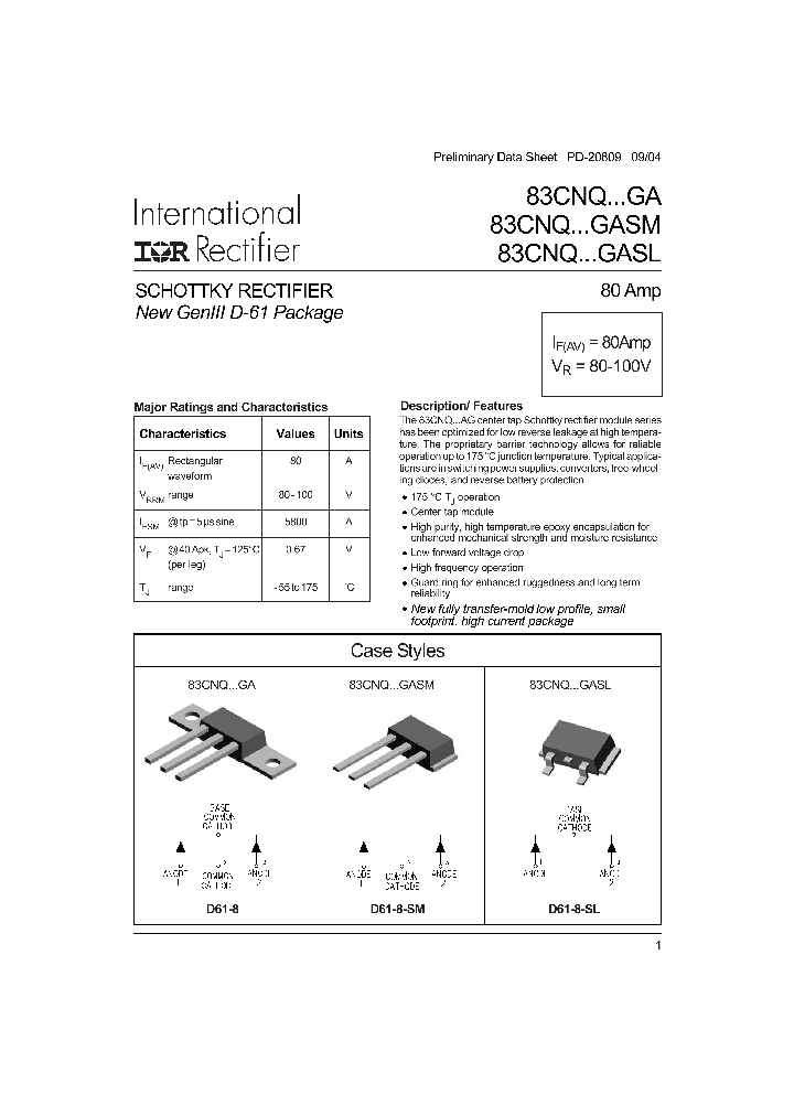 83CNQ100GAPBF_4131851.PDF Datasheet