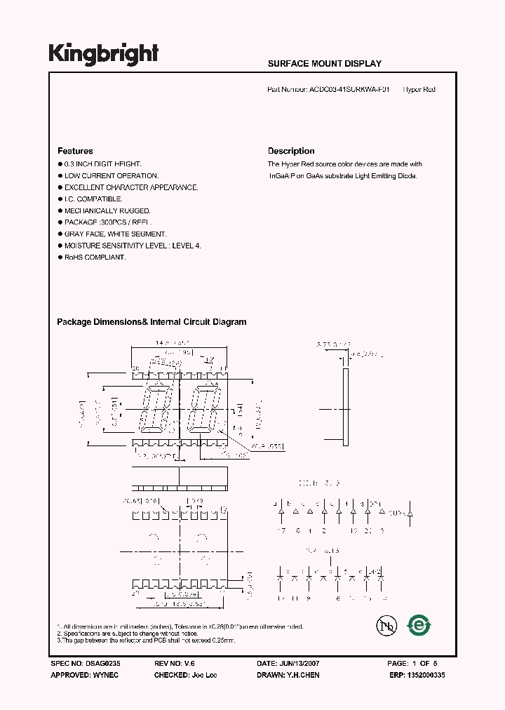 ACDC03-41SURKWA-F01_4160321.PDF Datasheet