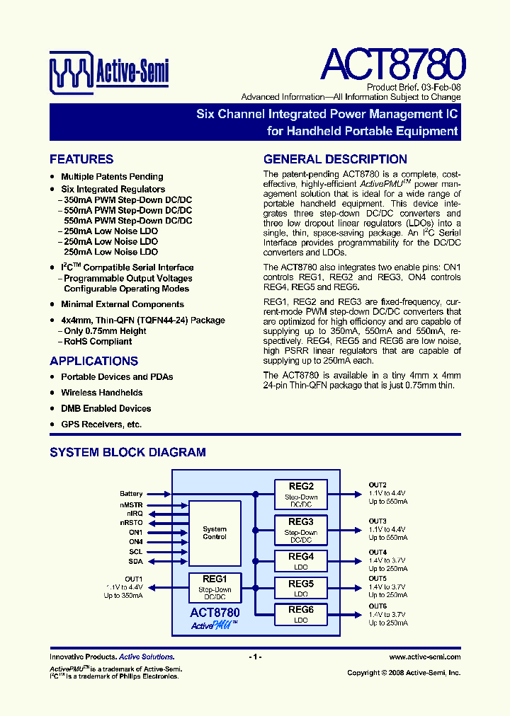 ACT8780_4142788.PDF Datasheet