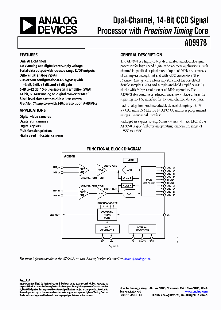 AD9978_4114814.PDF Datasheet