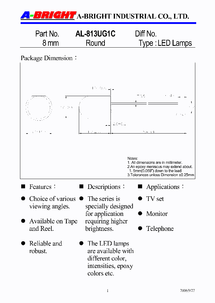 AL-813UG1C_4143703.PDF Datasheet