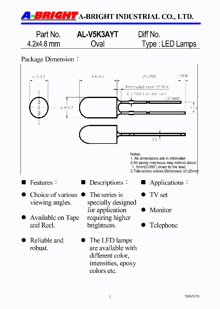 AL-V5K3AYT_4143390.PDF Datasheet