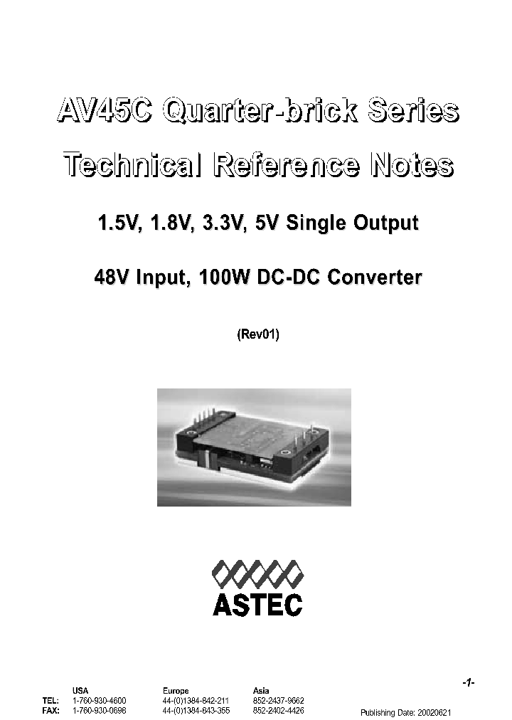 AV45C-048L-033F20HA_4134507.PDF Datasheet