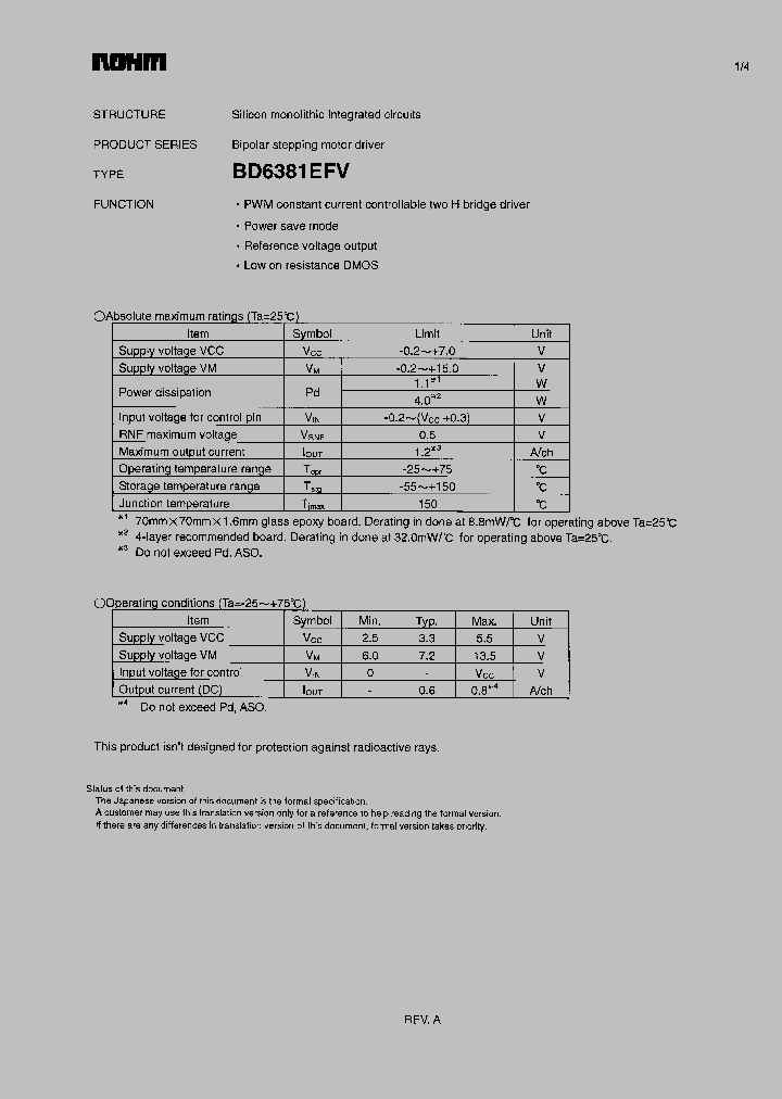 BD6381EFV_4127188.PDF Datasheet