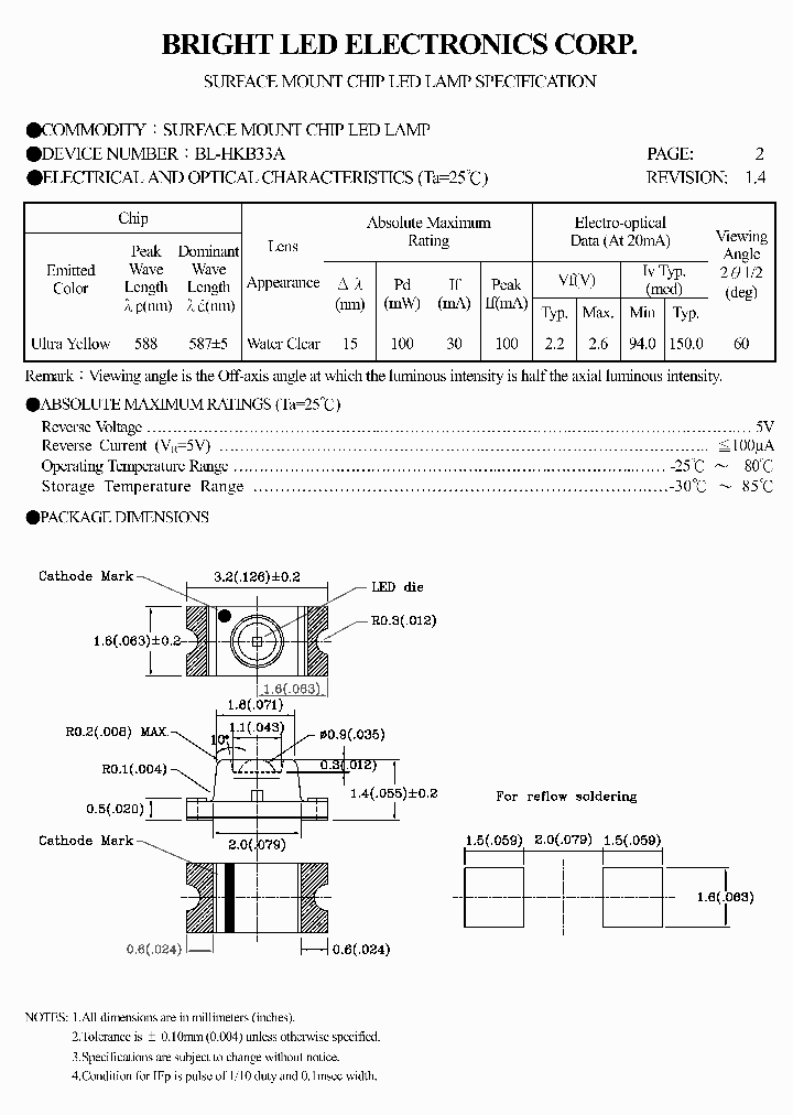 BL-HKB33A-TRB_4138189.PDF Datasheet