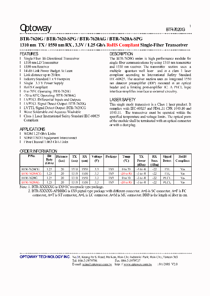 BTR-7620-SPG_4119683.PDF Datasheet