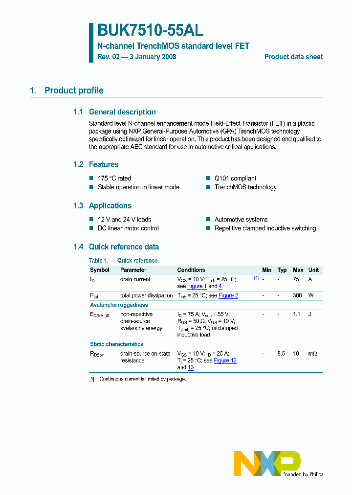 BUK7510-55AL08_4135689.PDF Datasheet