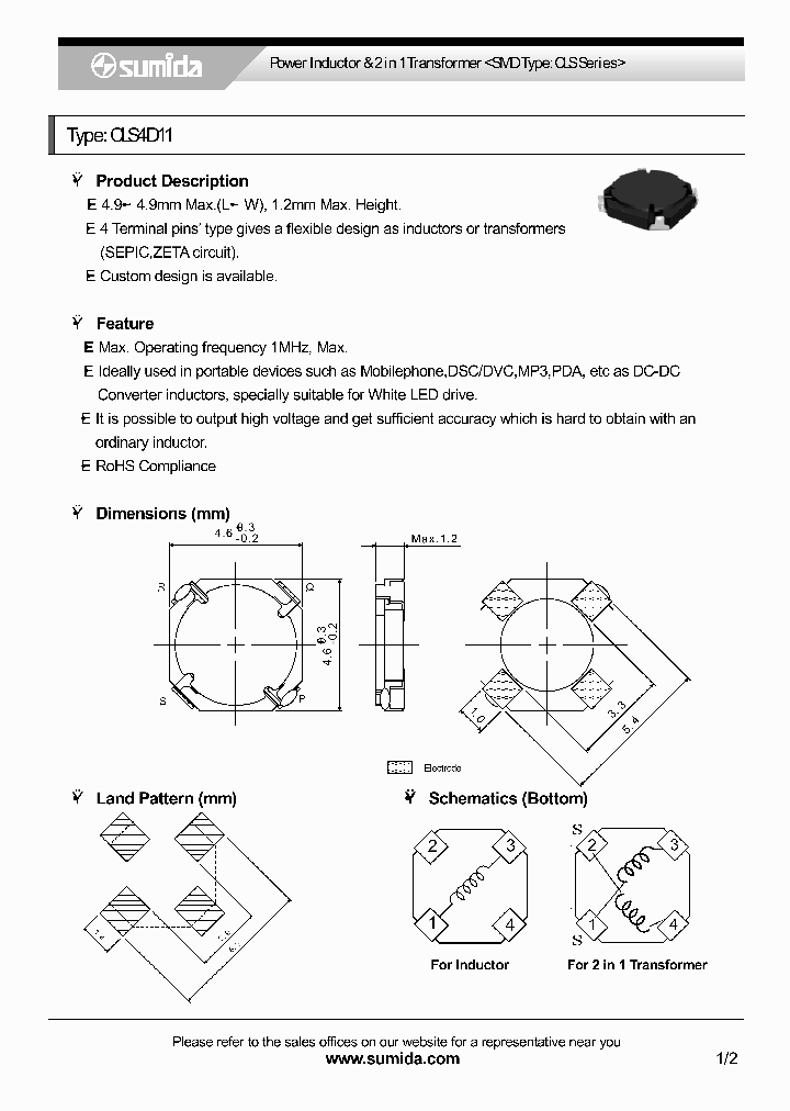 CLS4D1107_4137151.PDF Datasheet