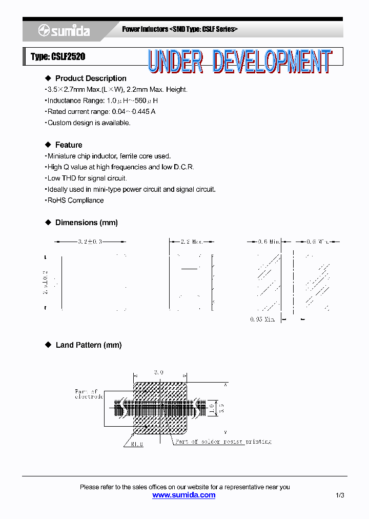 CSLF2520NP-1R5MC_4136783.PDF Datasheet