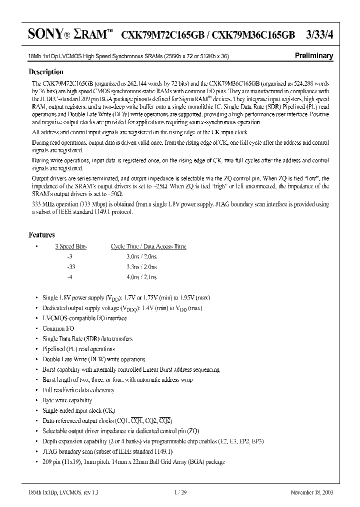 CXK79M72C165GB_4127938.PDF Datasheet