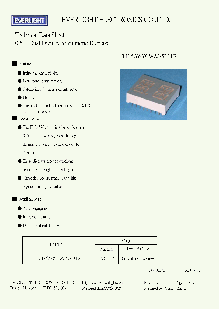 ELD-526SYGWA-S530-E2_4155134.PDF Datasheet