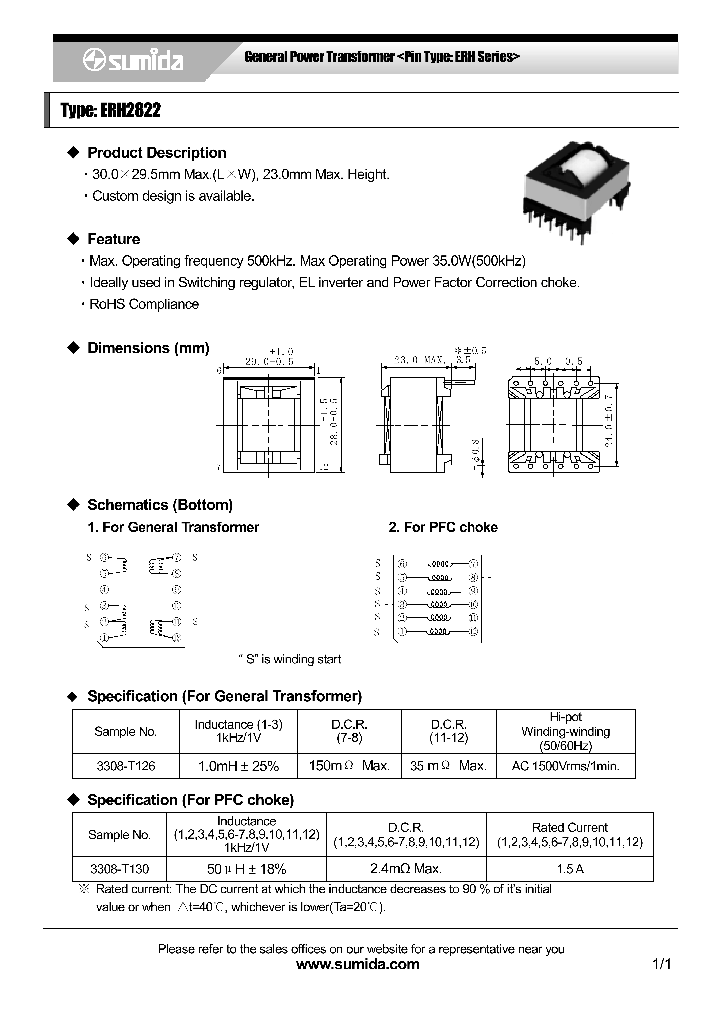 ERH2822_4136456.PDF Datasheet