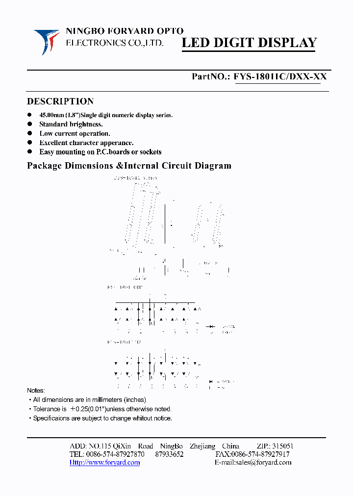 FYS-18011DEG_4141288.PDF Datasheet