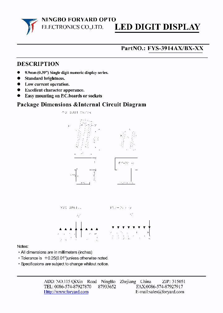 FYS-3914BX_4140337.PDF Datasheet