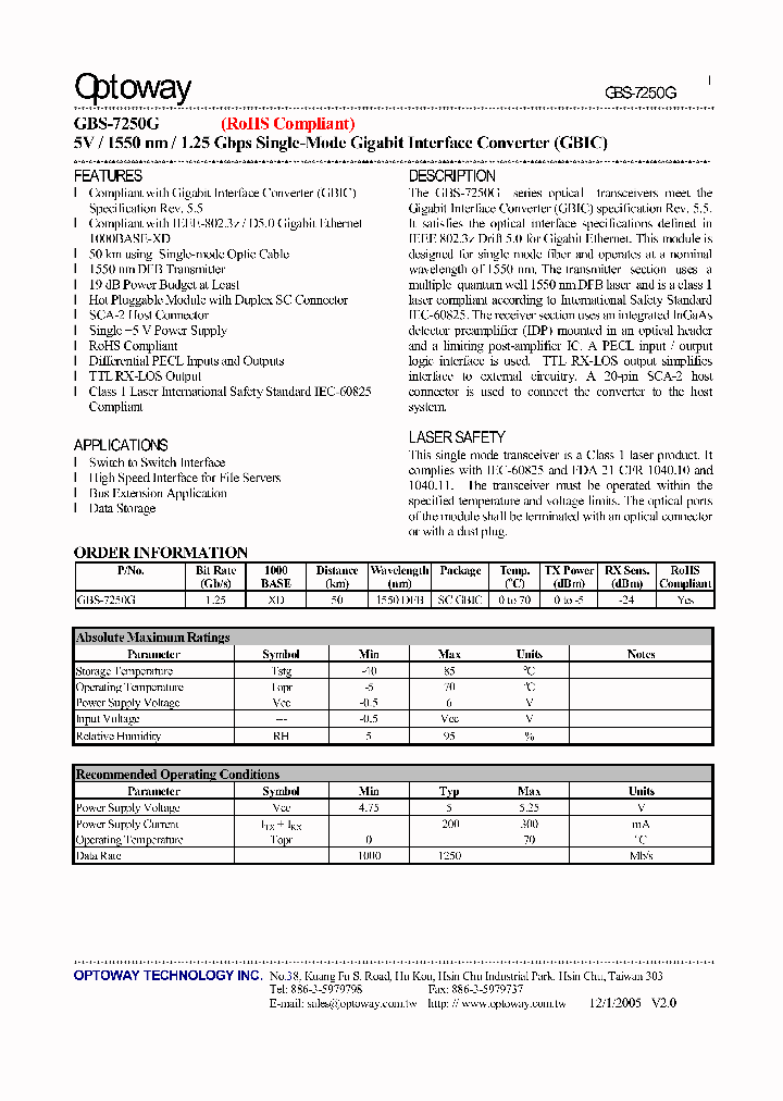 GBS-7250G_4118705.PDF Datasheet