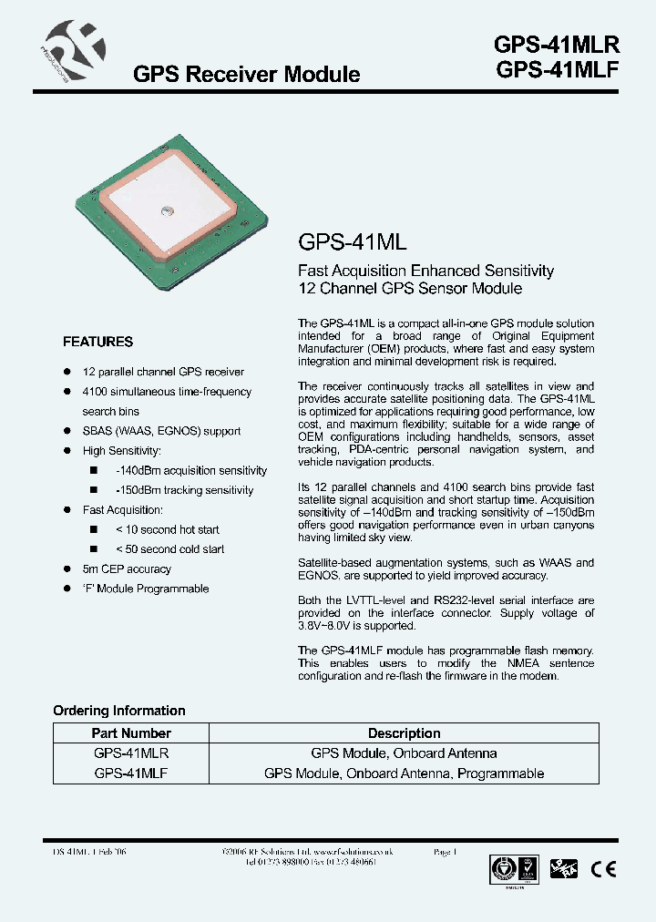 GPS-41ML_4144953.PDF Datasheet