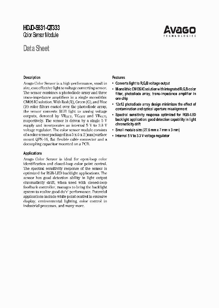 HDJD-S831-QT333_4112717.PDF Datasheet
