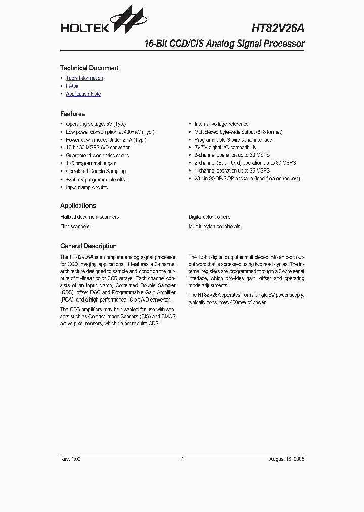 HT82V26A_4123454.PDF Datasheet