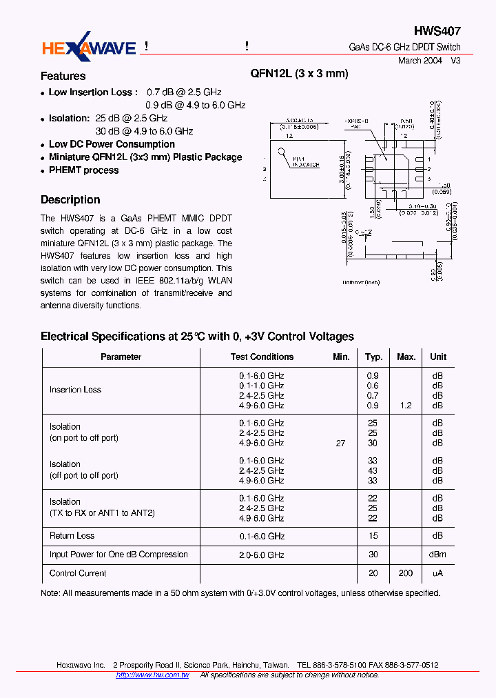 HWS407_4140219.PDF Datasheet