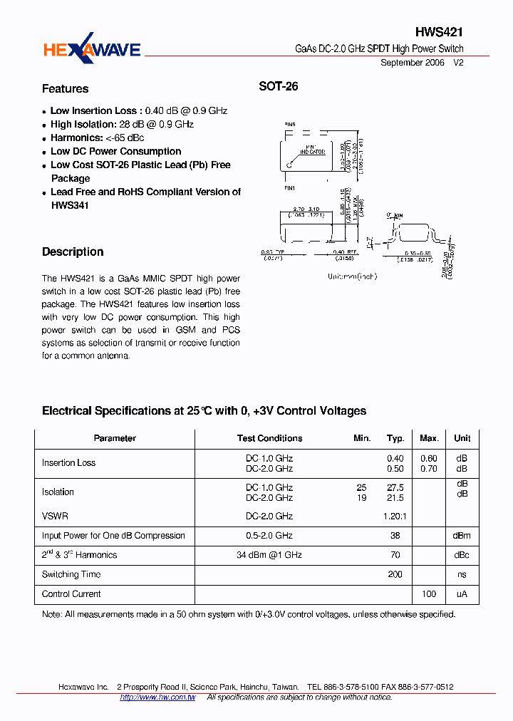 HWS421_4140206.PDF Datasheet