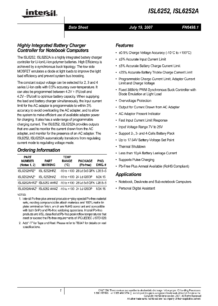 ISL6252HRZ_4131841.PDF Datasheet