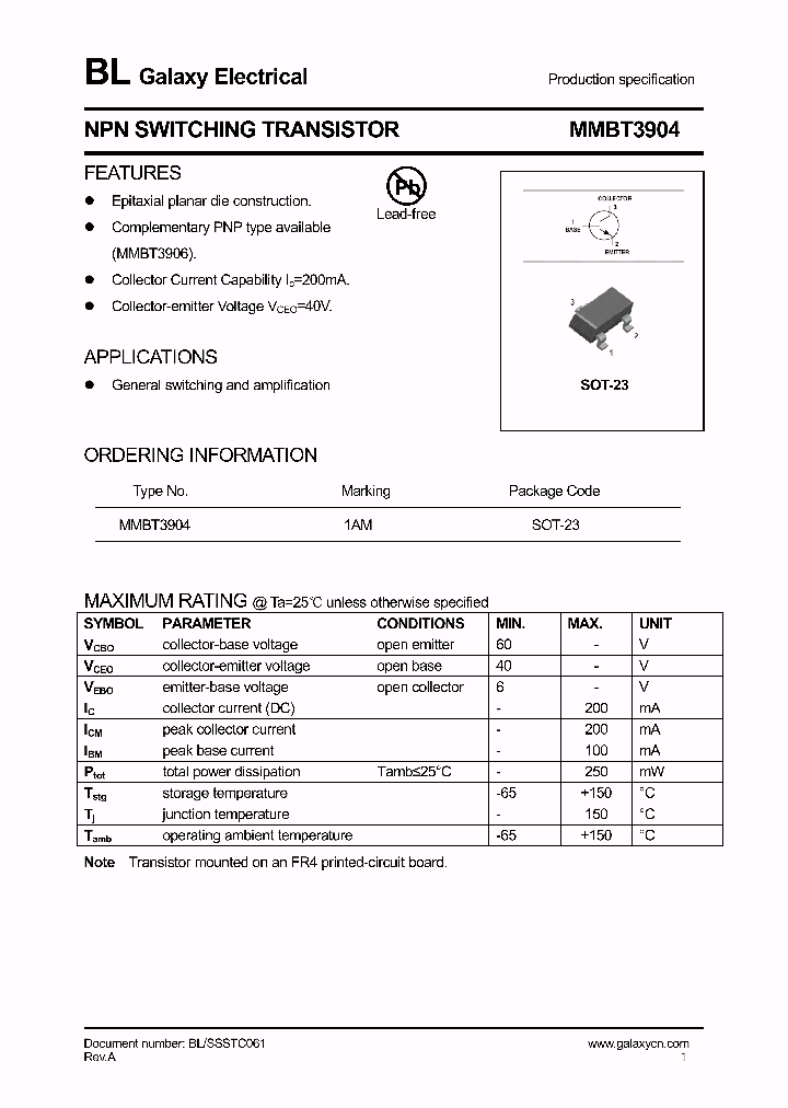 MMBT3904_4147495.PDF Datasheet