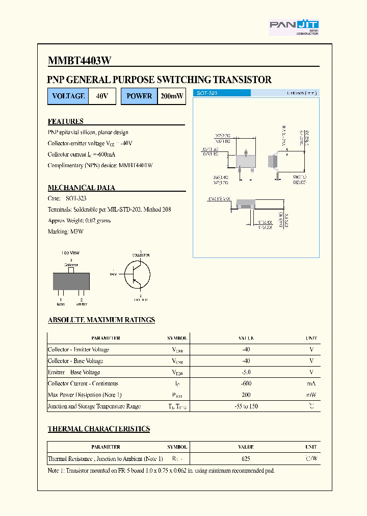 MMBT4403WTR13_4120337.PDF Datasheet