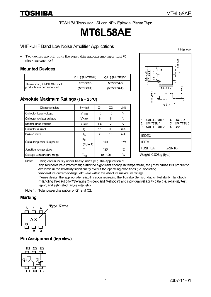 MT6L58AE07_4125407.PDF Datasheet