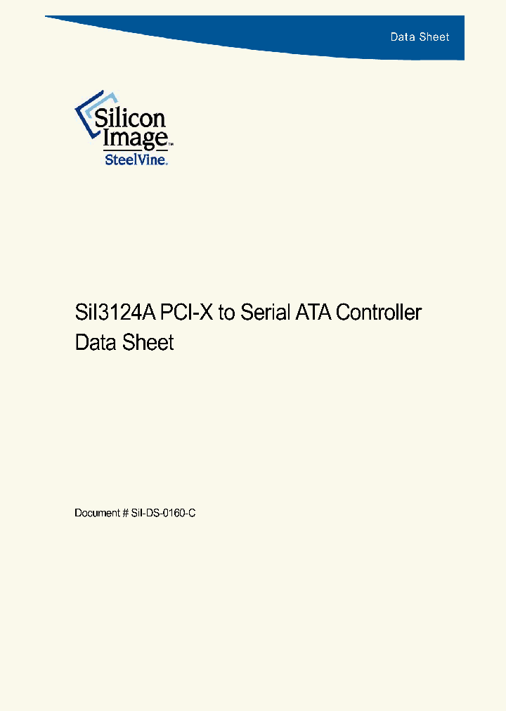 SII3124A_4115409.PDF Datasheet