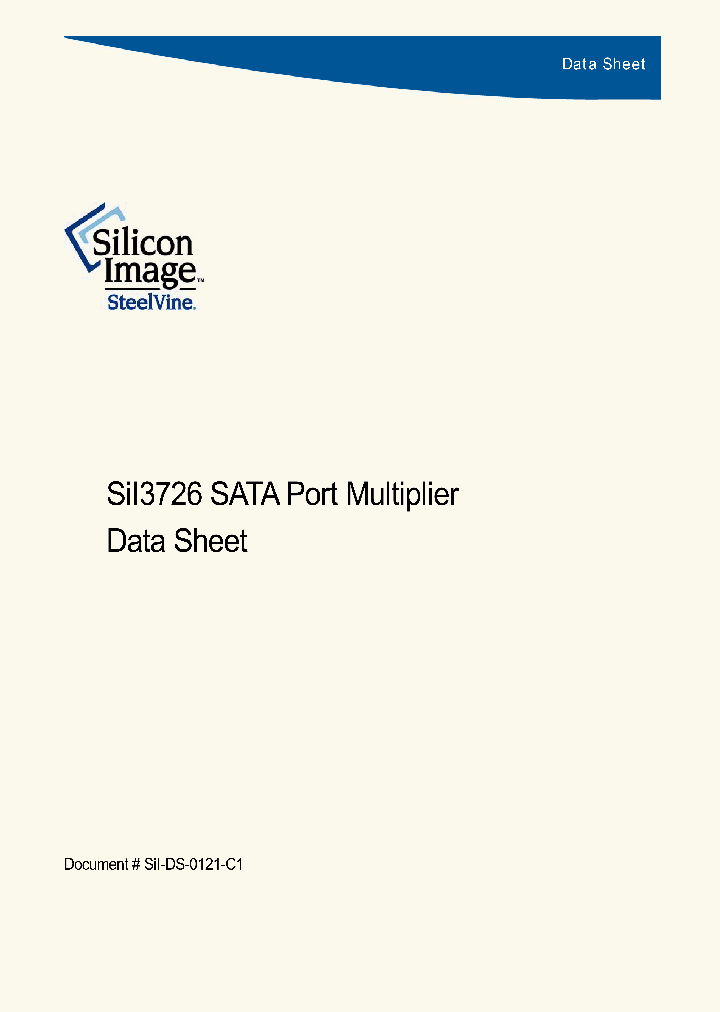 SII3726_4130361.PDF Datasheet