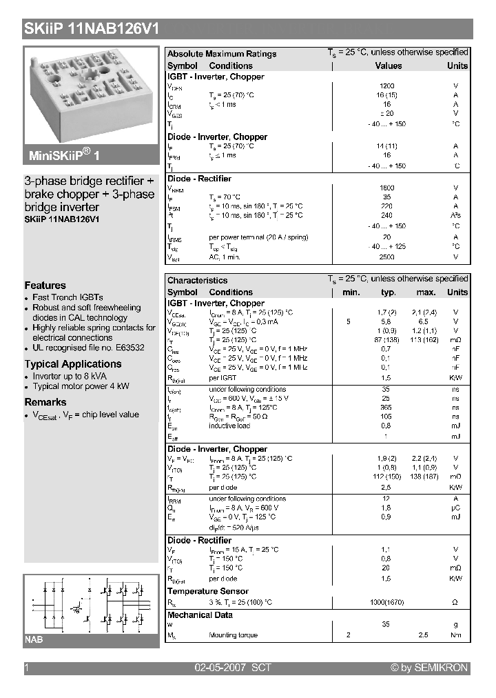 SKIIP11NAB126V1_4112276.PDF Datasheet