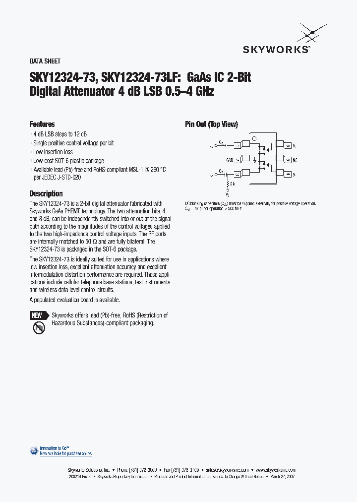 SKY12324-73_4113897.PDF Datasheet