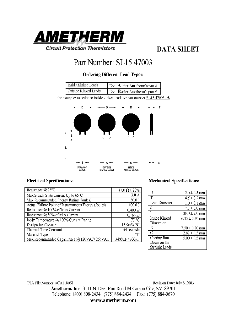 SL1547003-A_4133455.PDF Datasheet