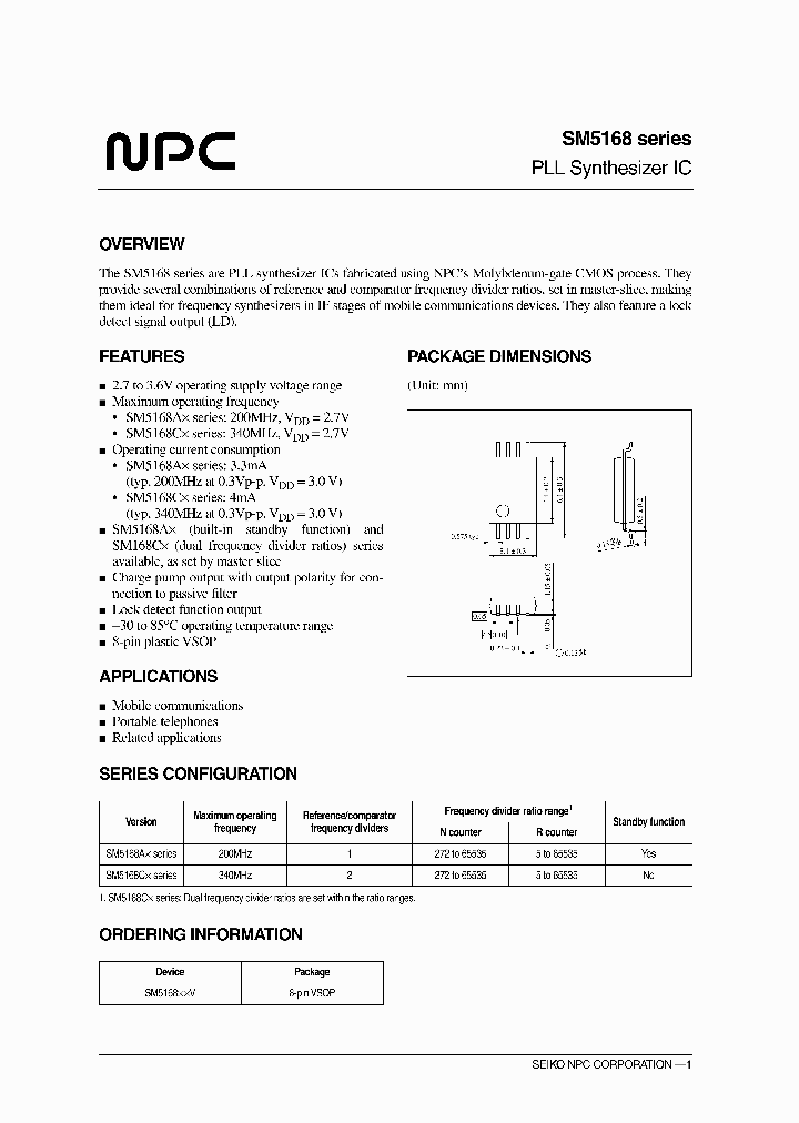 SM5168XXV_4132326.PDF Datasheet