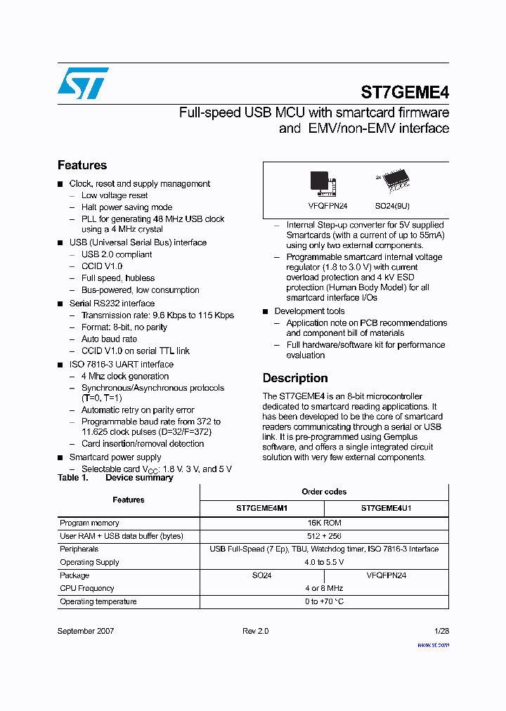 ST7GEME4U1_4121815.PDF Datasheet