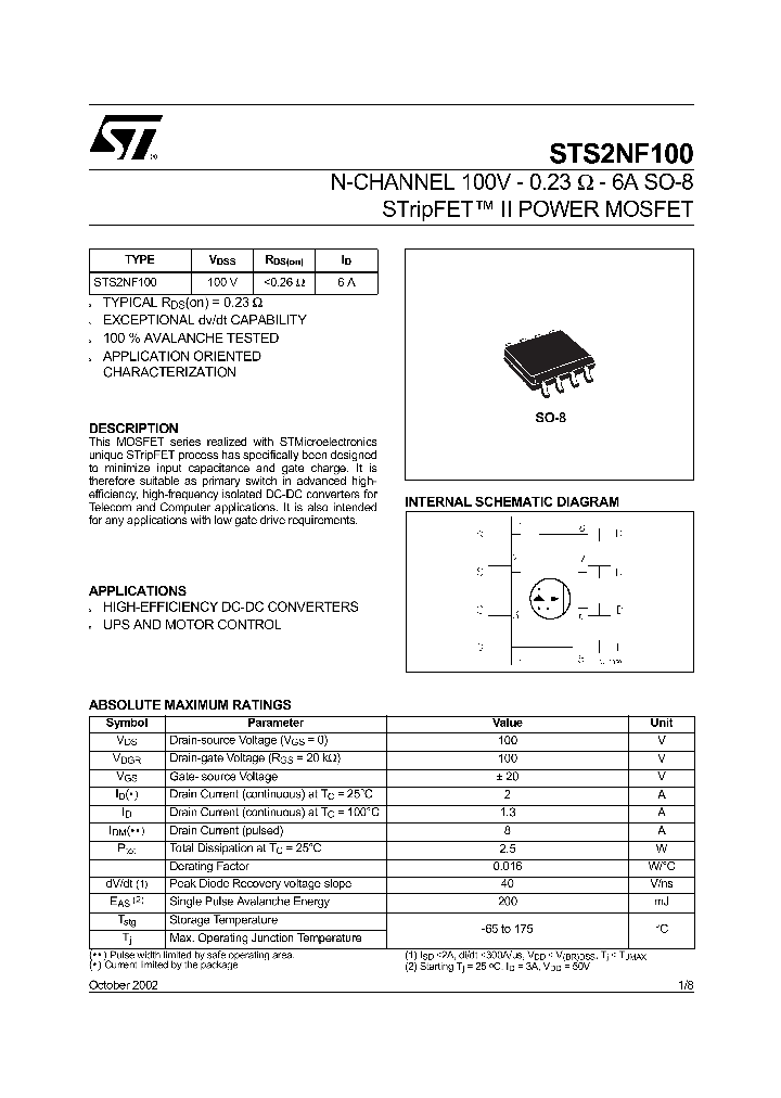 STS2NF100_4154948.PDF Datasheet