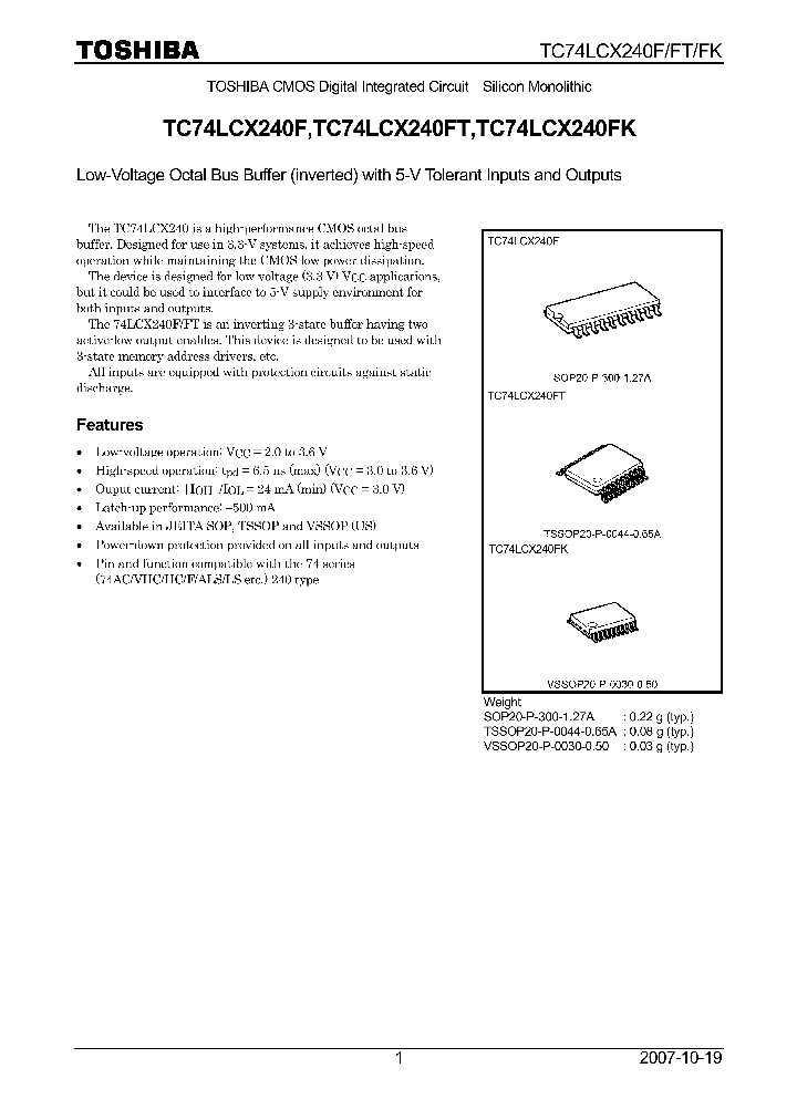 TC74LCX240F07_4133241.PDF Datasheet