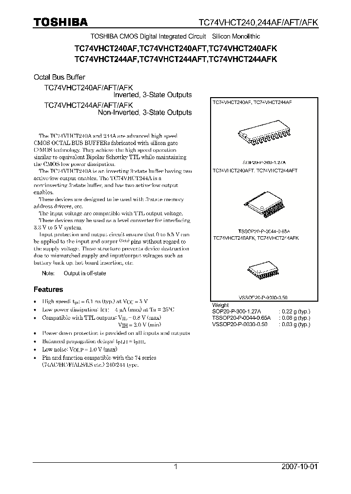 TC74VHCT240AF07_4132614.PDF Datasheet