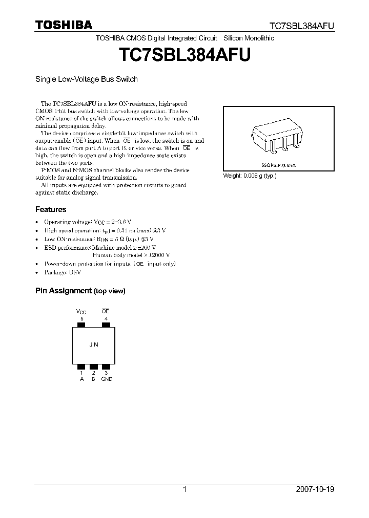 TC7SBL384AFU_4133161.PDF Datasheet