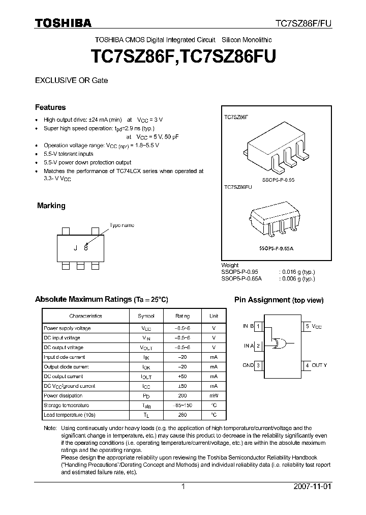 TC7SZ86F_4125024.PDF Datasheet