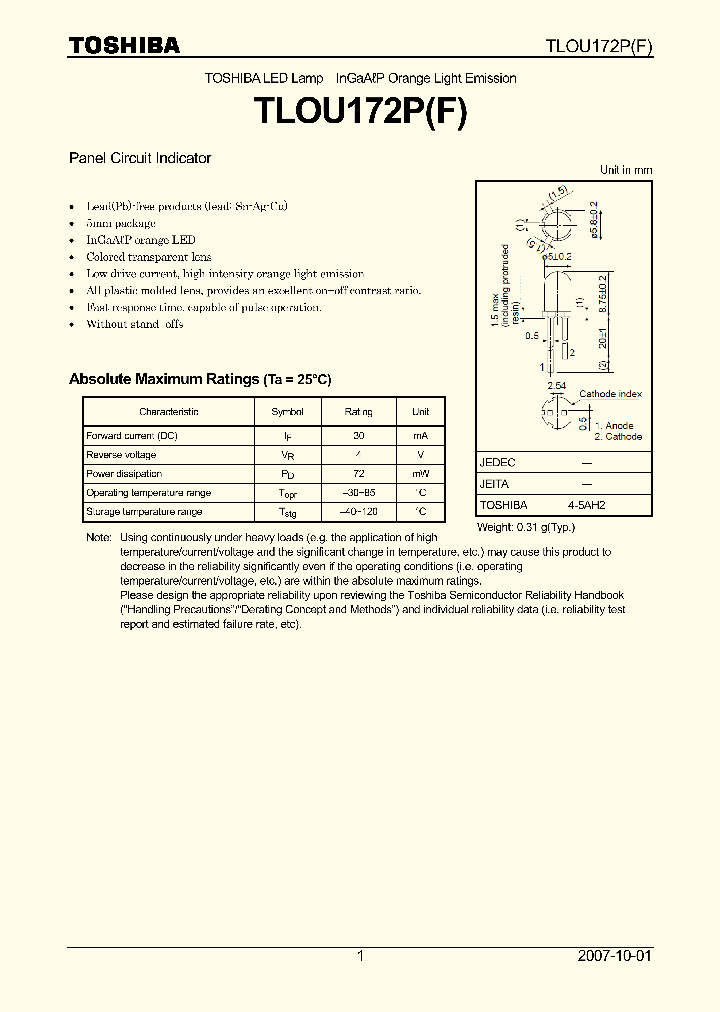 TLOU172P_4131937.PDF Datasheet