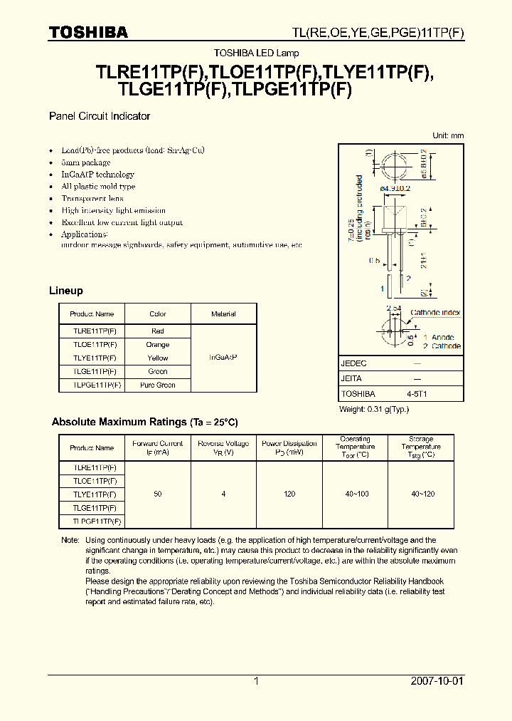 TLYE11TP_4132182.PDF Datasheet