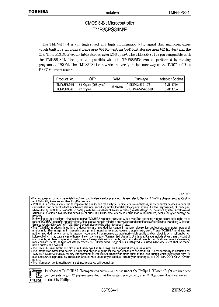 TMP88PS34N_4112153.PDF Datasheet