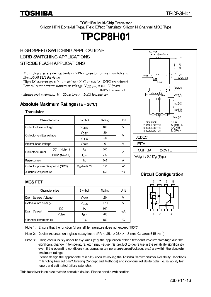 TPCP8H01_4127239.PDF Datasheet