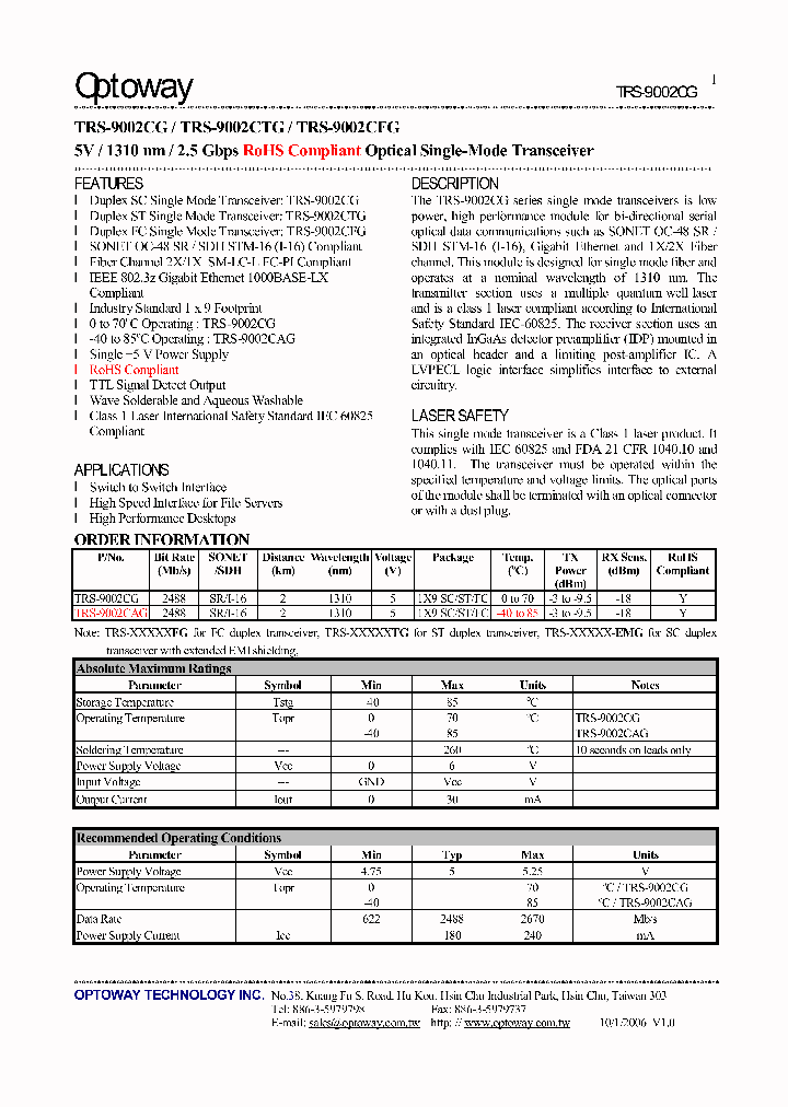 TRS-9002CAG_4128489.PDF Datasheet