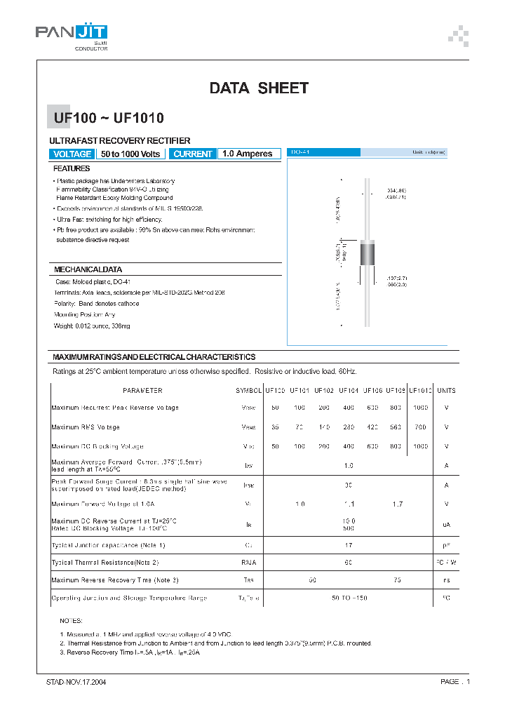 UF10004_4119960.PDF Datasheet