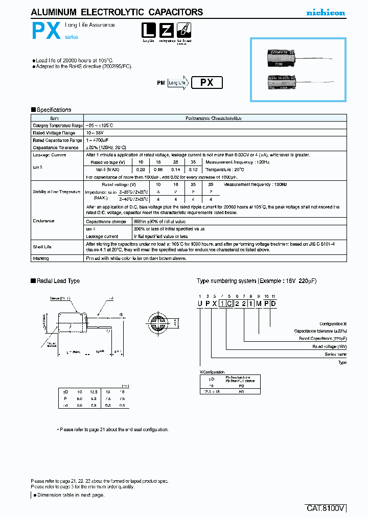 UPX1V331MPD_4118564.PDF Datasheet