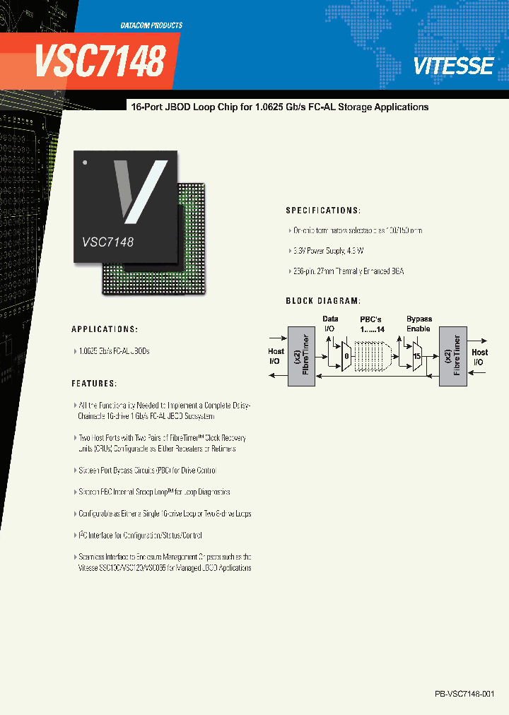 VSC7148_4109906.PDF Datasheet